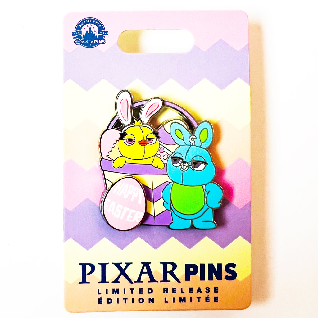 Disney Parks Toy Story Ducky & Bunny Easter 2023 Limited Release Pin