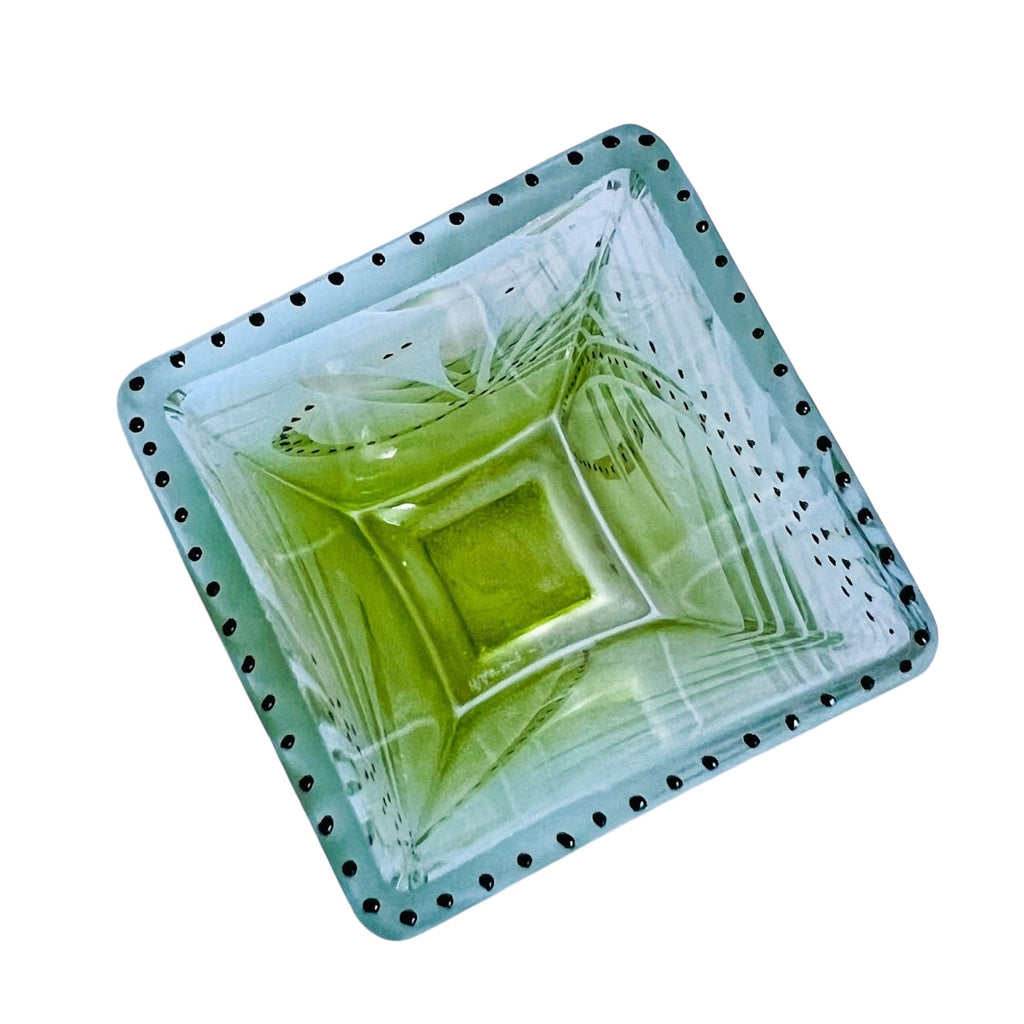 Mary-Melinda Wellsandt Sandblasted Artist Signed Vase