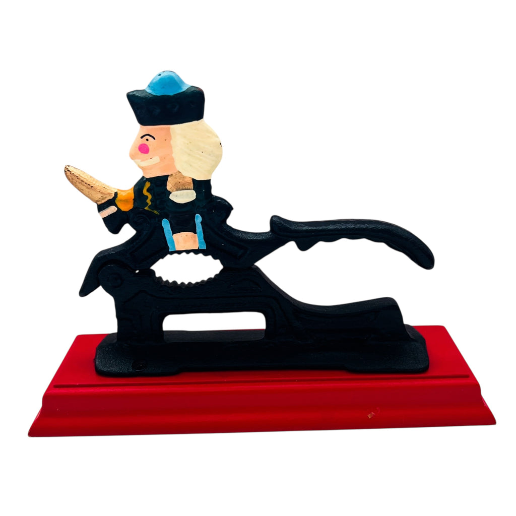 Vintage Nutcracker Solider Cast Iron Nut Cracker
