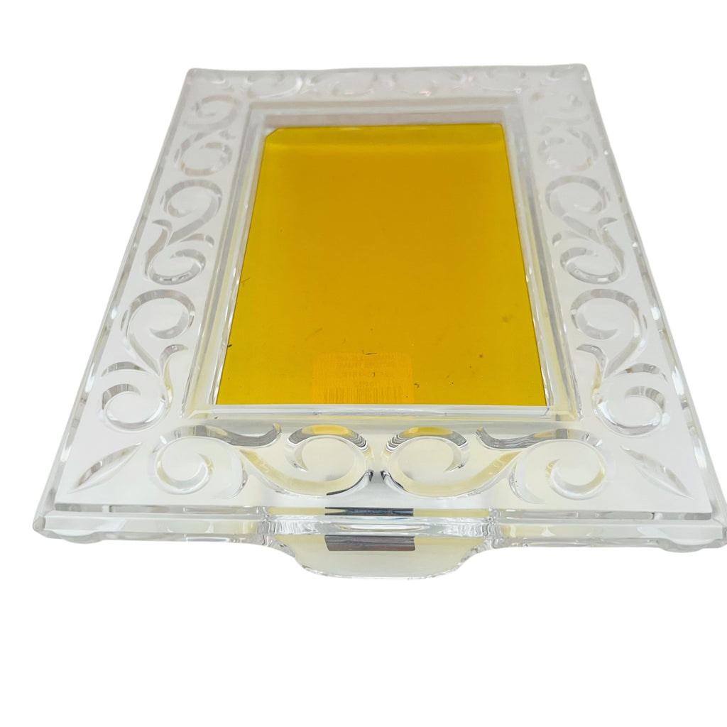 Marquis By Waterford Arabesque Lead Crystal Frame