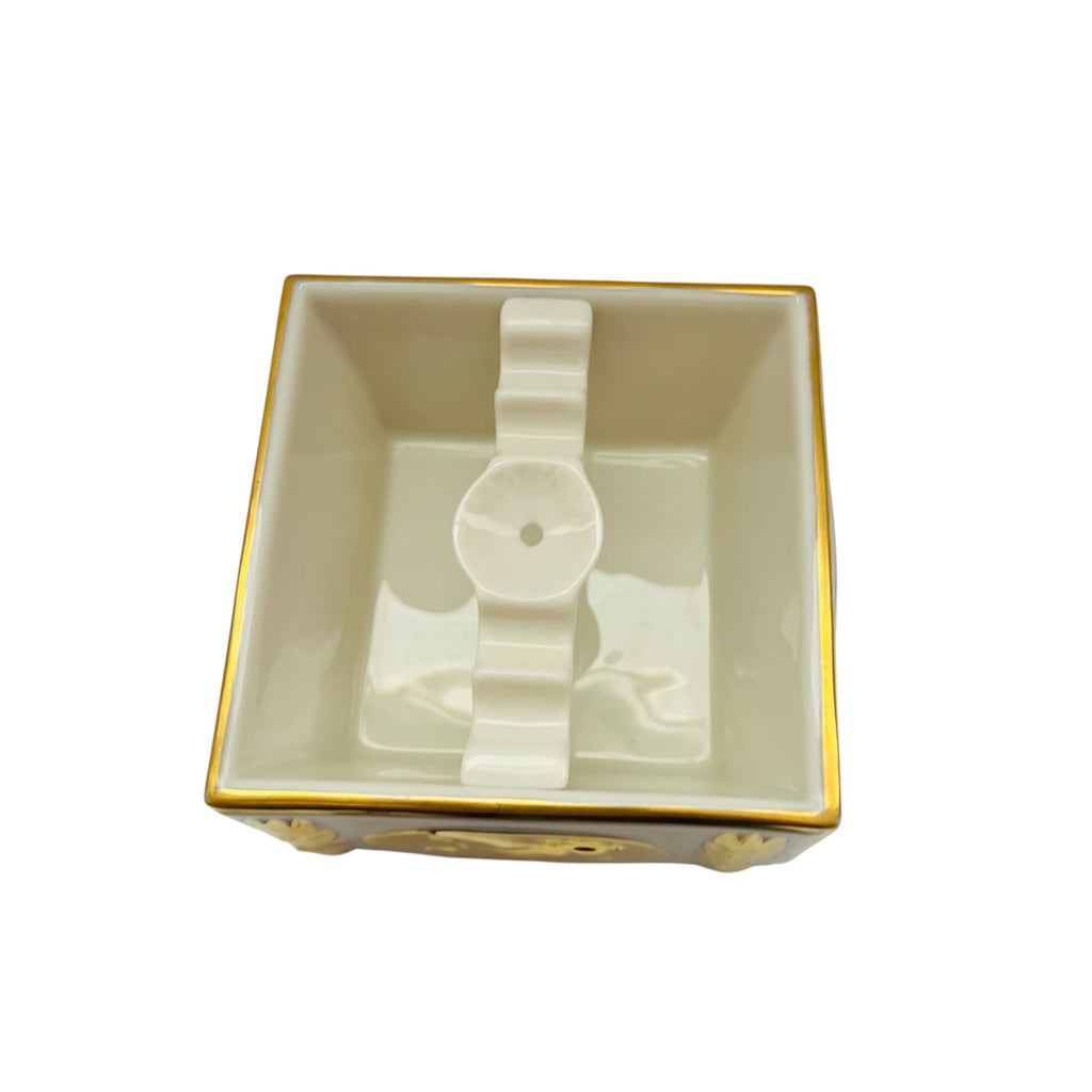 Vintage Lenox Designer Collection Horse Stallion Gold Mid Century Modern Ashtray