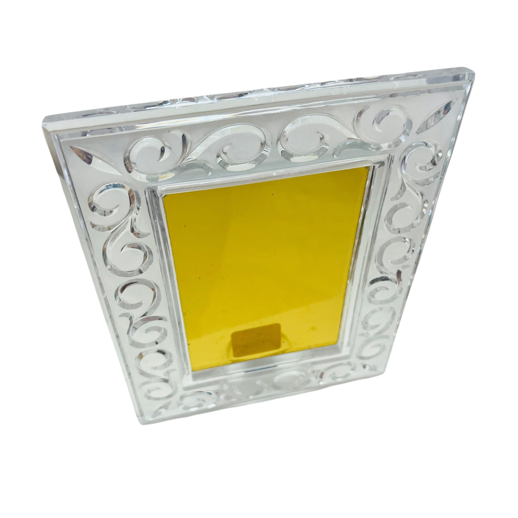 Marquis By Waterford Arabesque Lead Crystal Frame