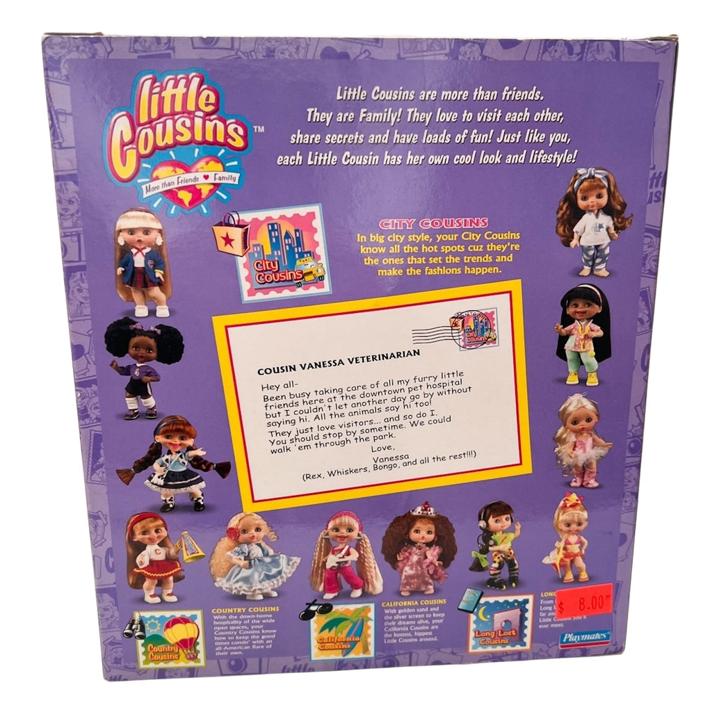 Vintage Little Cousins 2002 Vanessa Veterinarian Playmates Doll