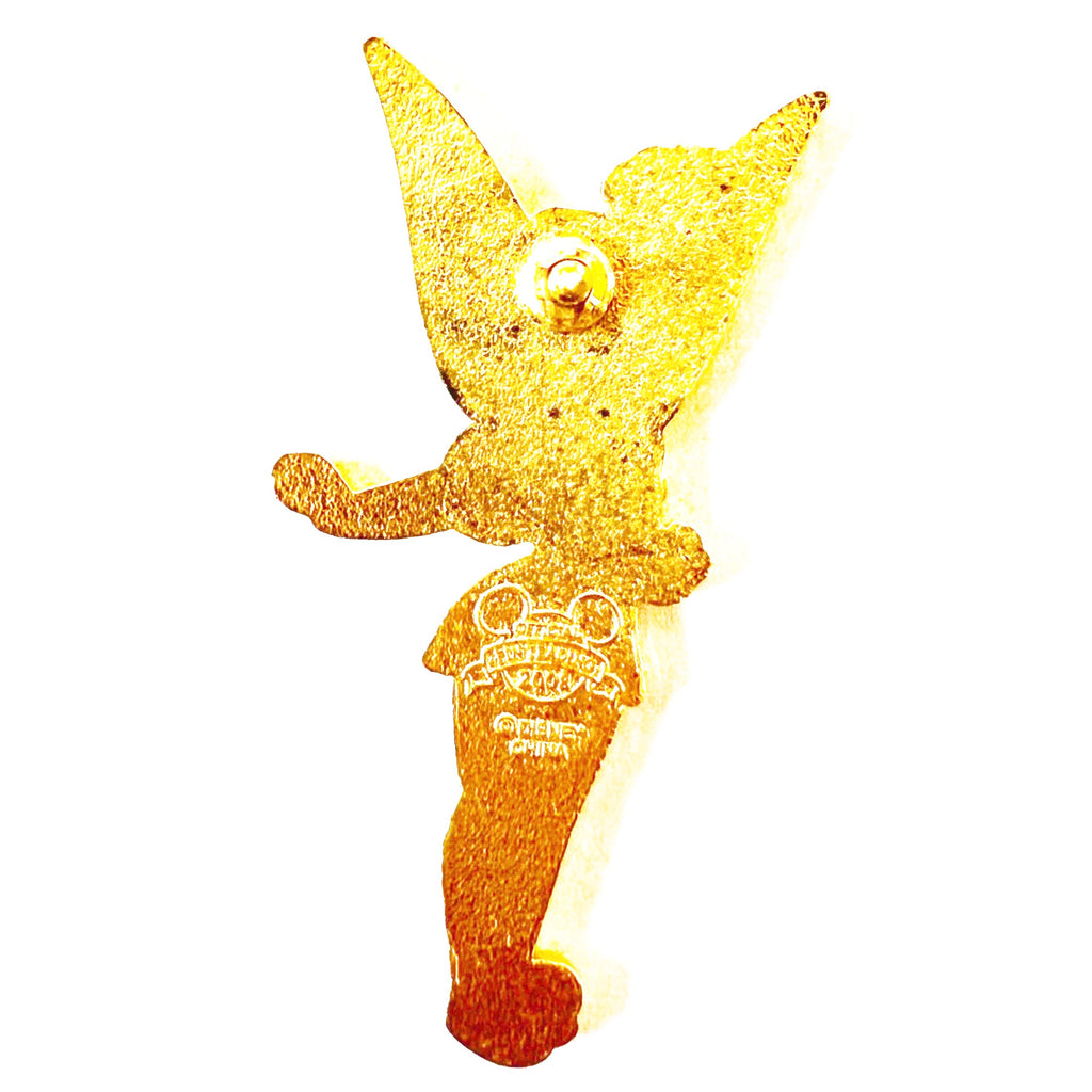 Disney Tinker Bell Standing Arms Out Satin Wings Pin