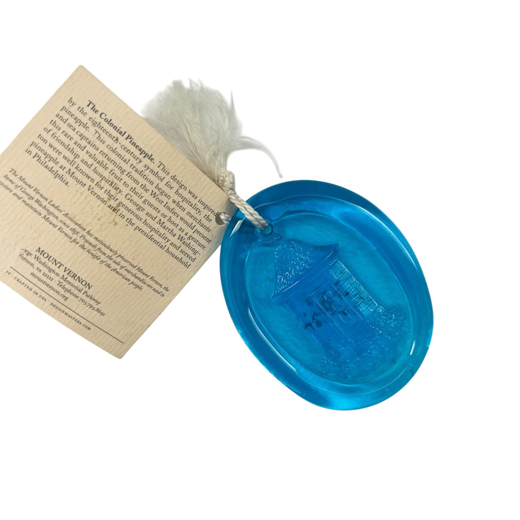 Suncatcher Mount Vernon Glass Hanging Ornament