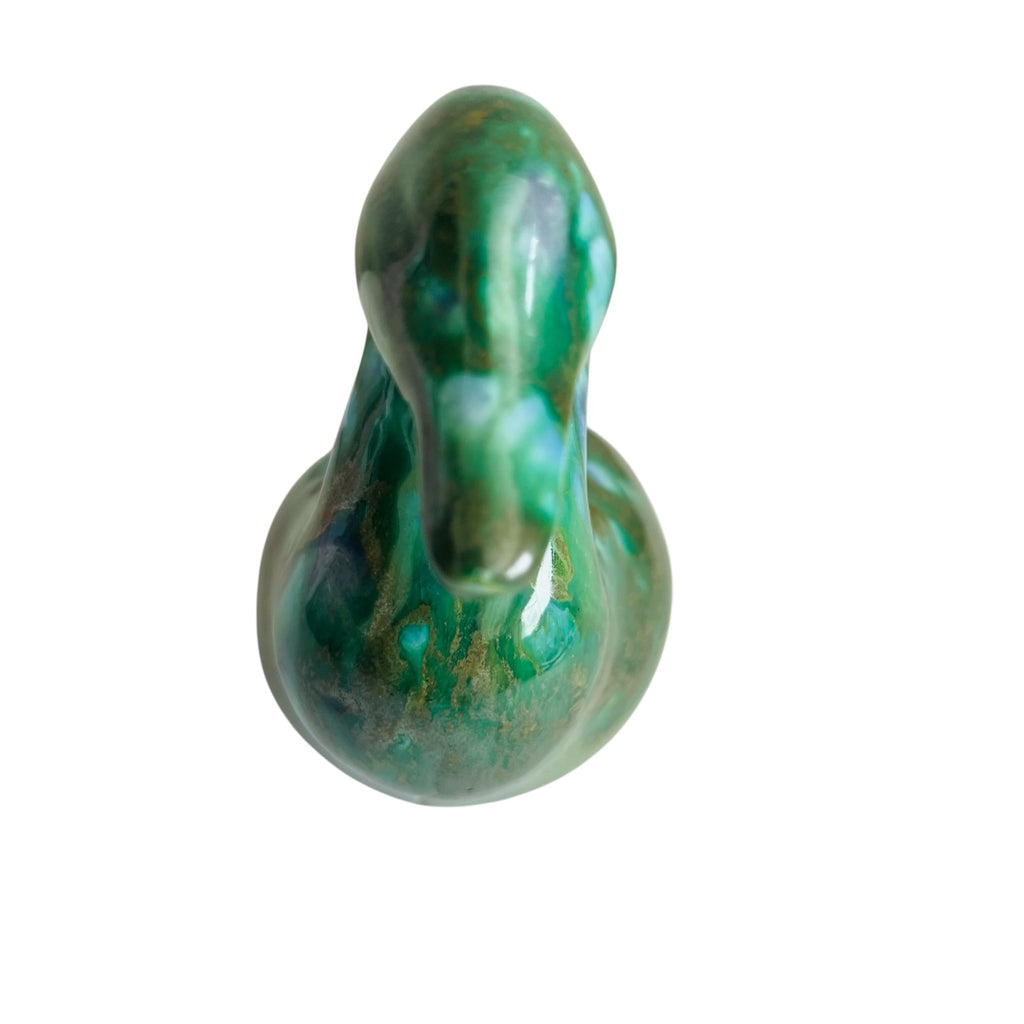 Vintage Monterey Pottery Duck Signed Figurine