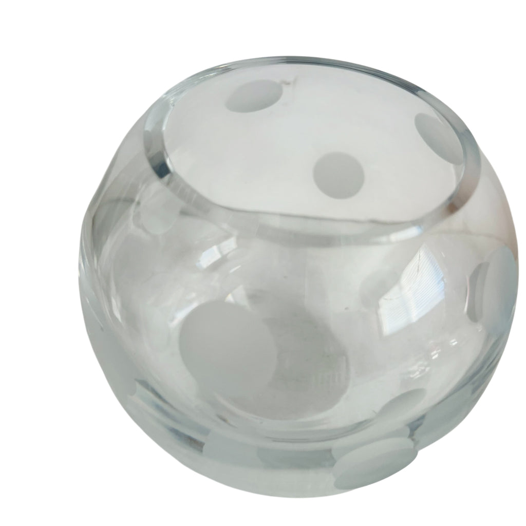 Kate Spade New York Lenox Glass Etched Dot Bowl