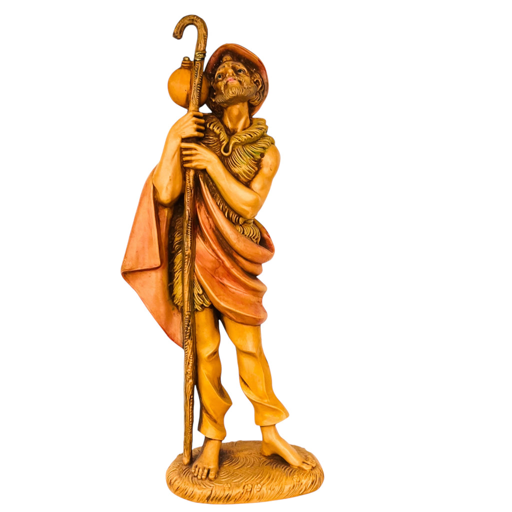 Vintage Fontanini Depose Italy Shepard Villager Figurine