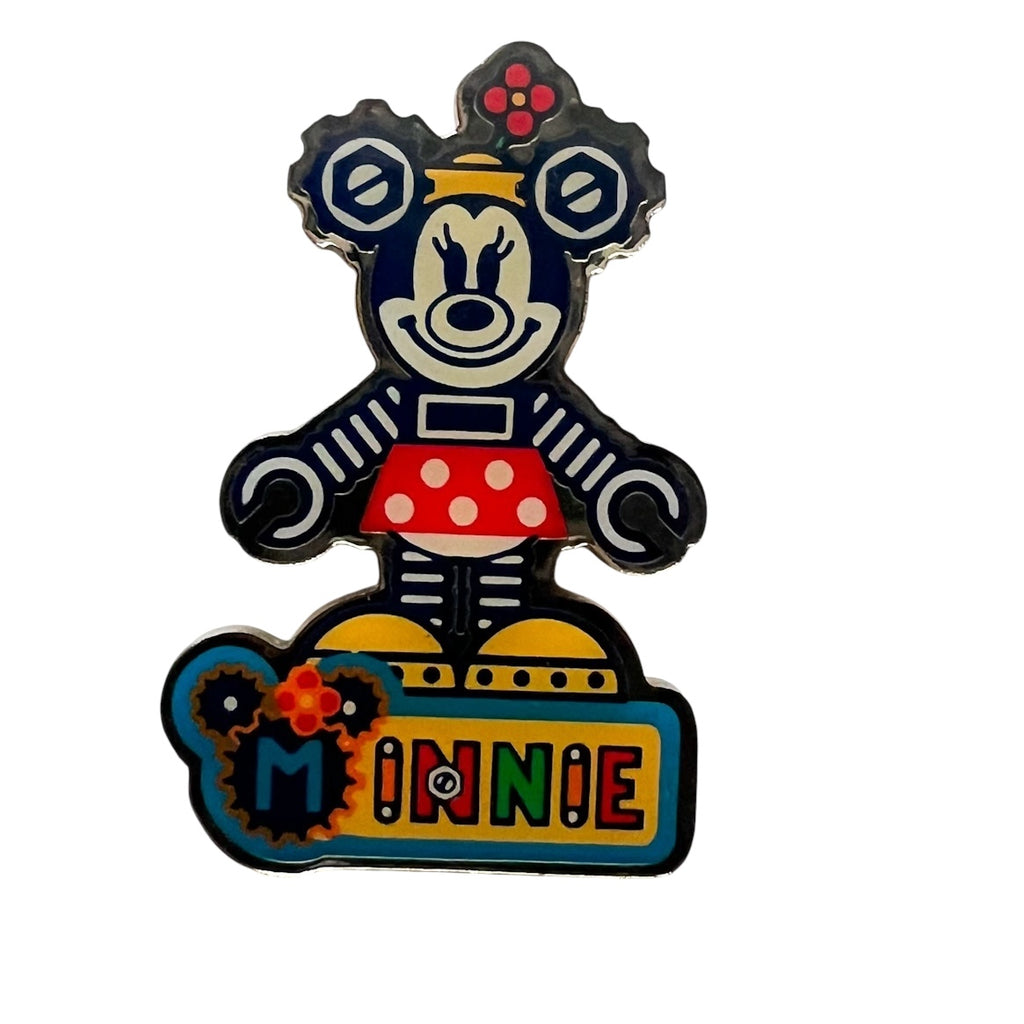 Disney TDR TDL Tokyo Disneyland Minnie Robot Pin