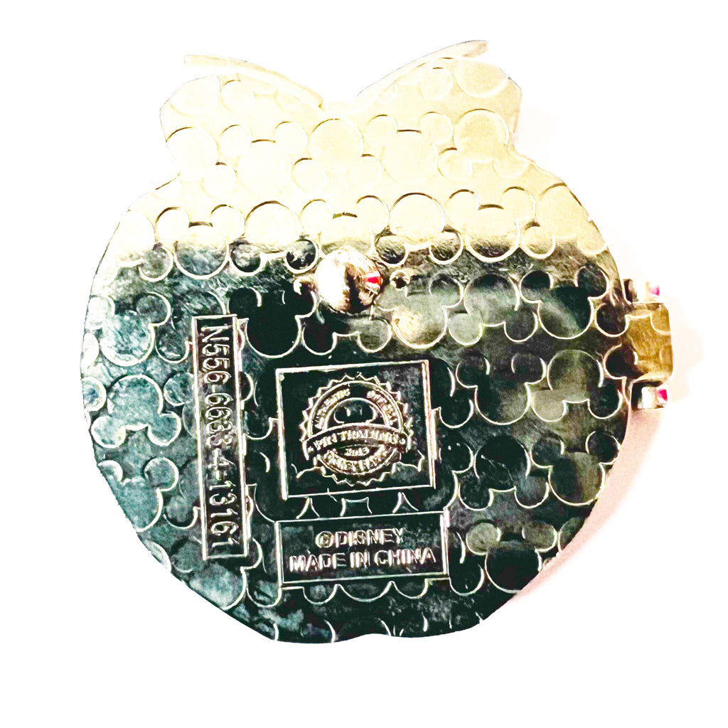 Disney Nightmare Before Christmas Jack Skellington Hinged Glitter Pin