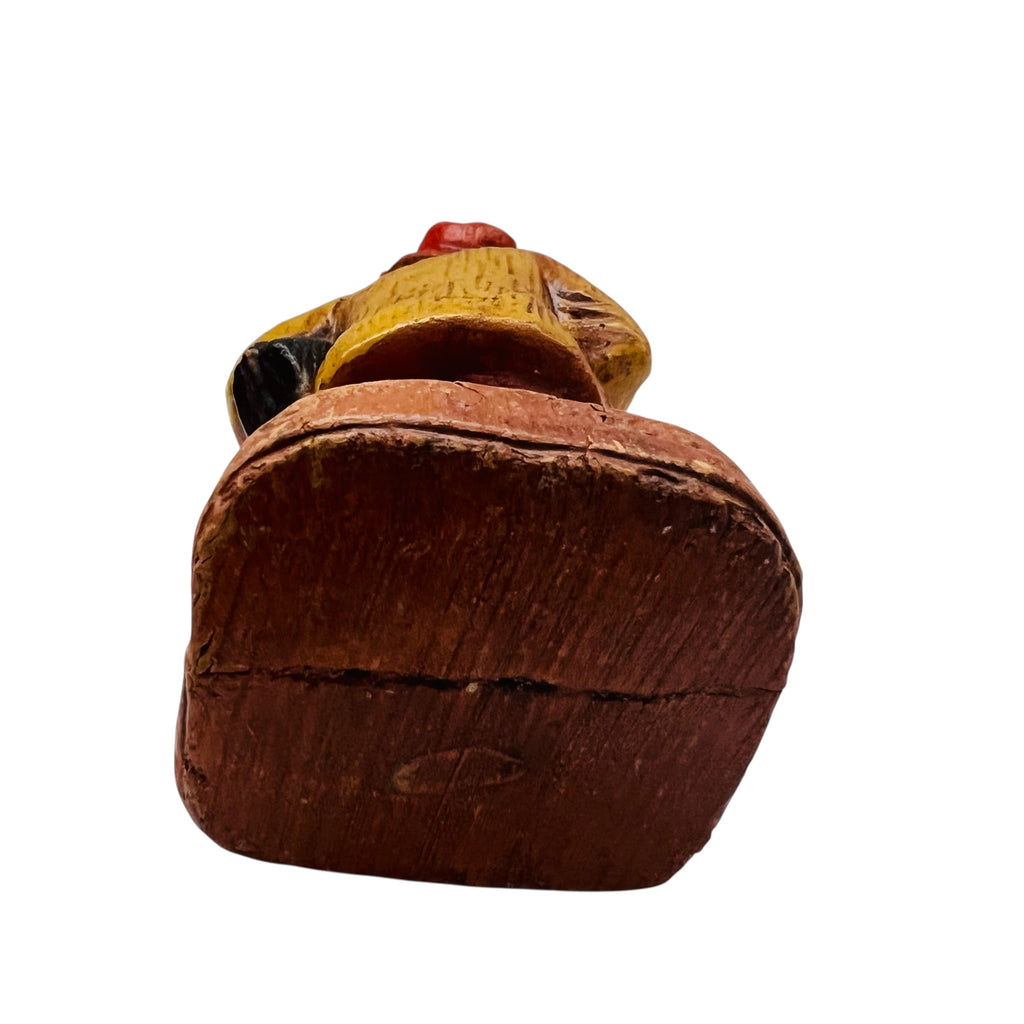 Vintage Resin Tramp Old Man Figure