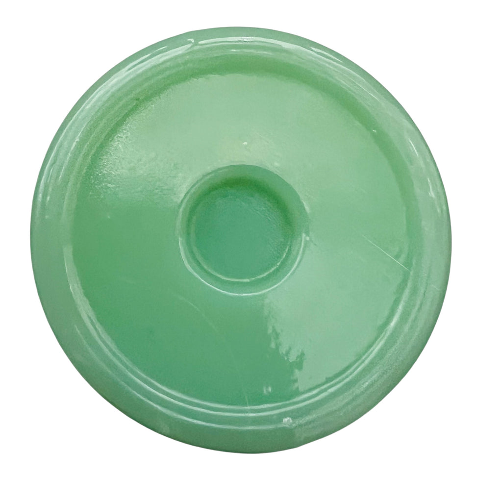 Vintage Jadeite Green Glass Flower Vase