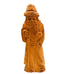 Vintage Hand Carved Wooden Bearded Man Figure