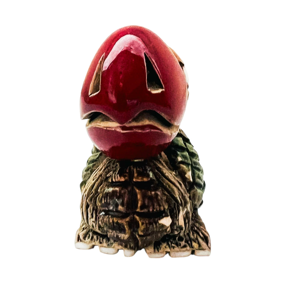 Vintage Artesania Rinconada Papagayo Parrot Red Beak Uruguay Figure