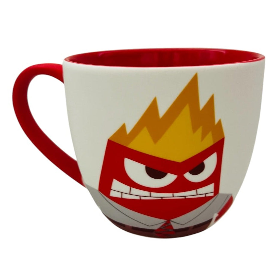 Disney Inside Out 2 ANGER "Don't Push My Buttons!"Ceramic Coffee Tea Mug