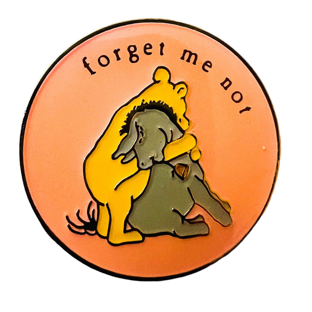 Disney Classic Pooh ‘forget me not' Winnie The Pooh Eeyore Pin