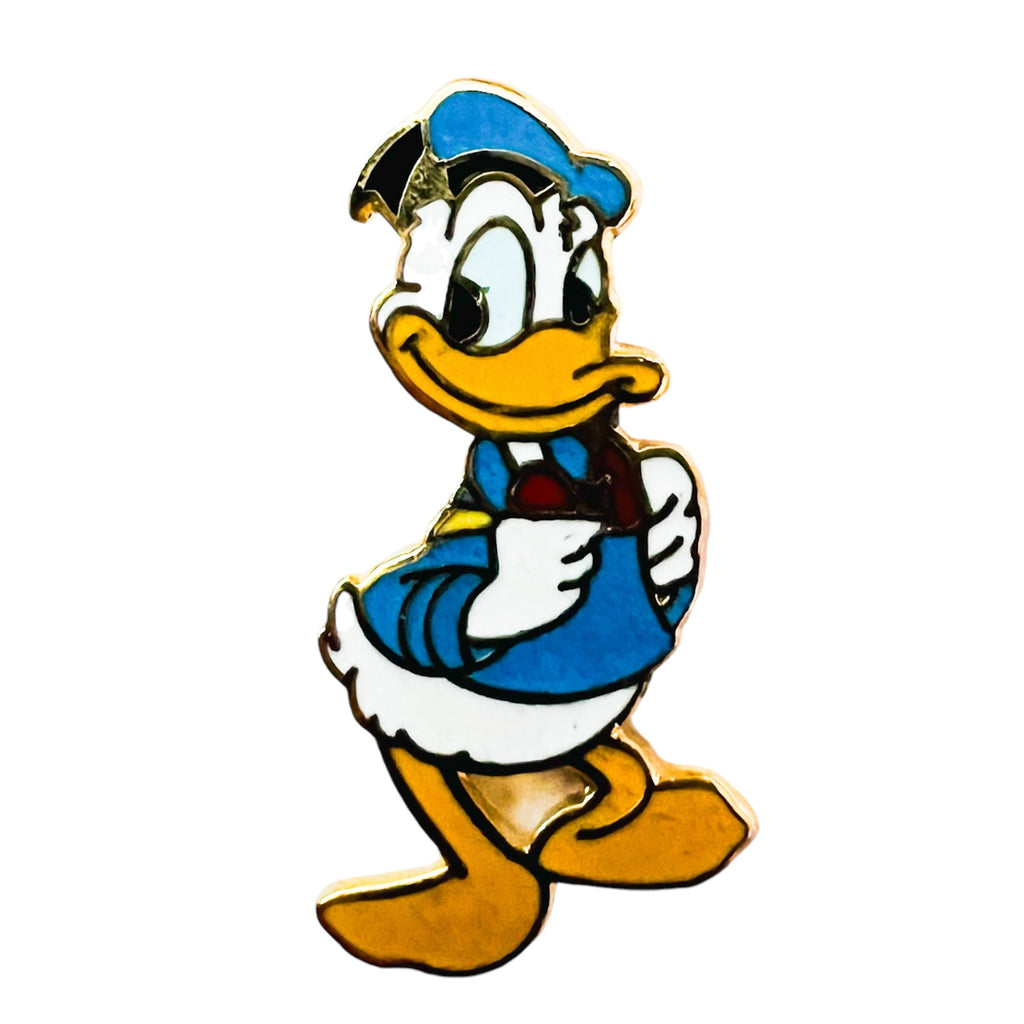 Disney Donald Duck Blue Sailor Outfit Smiling Pin