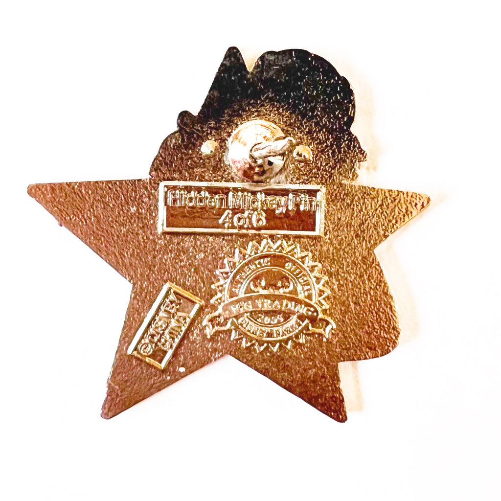 Disney 2009 Hidden Mickey Series Patriotic Star Salute Tinkerbell Pin
