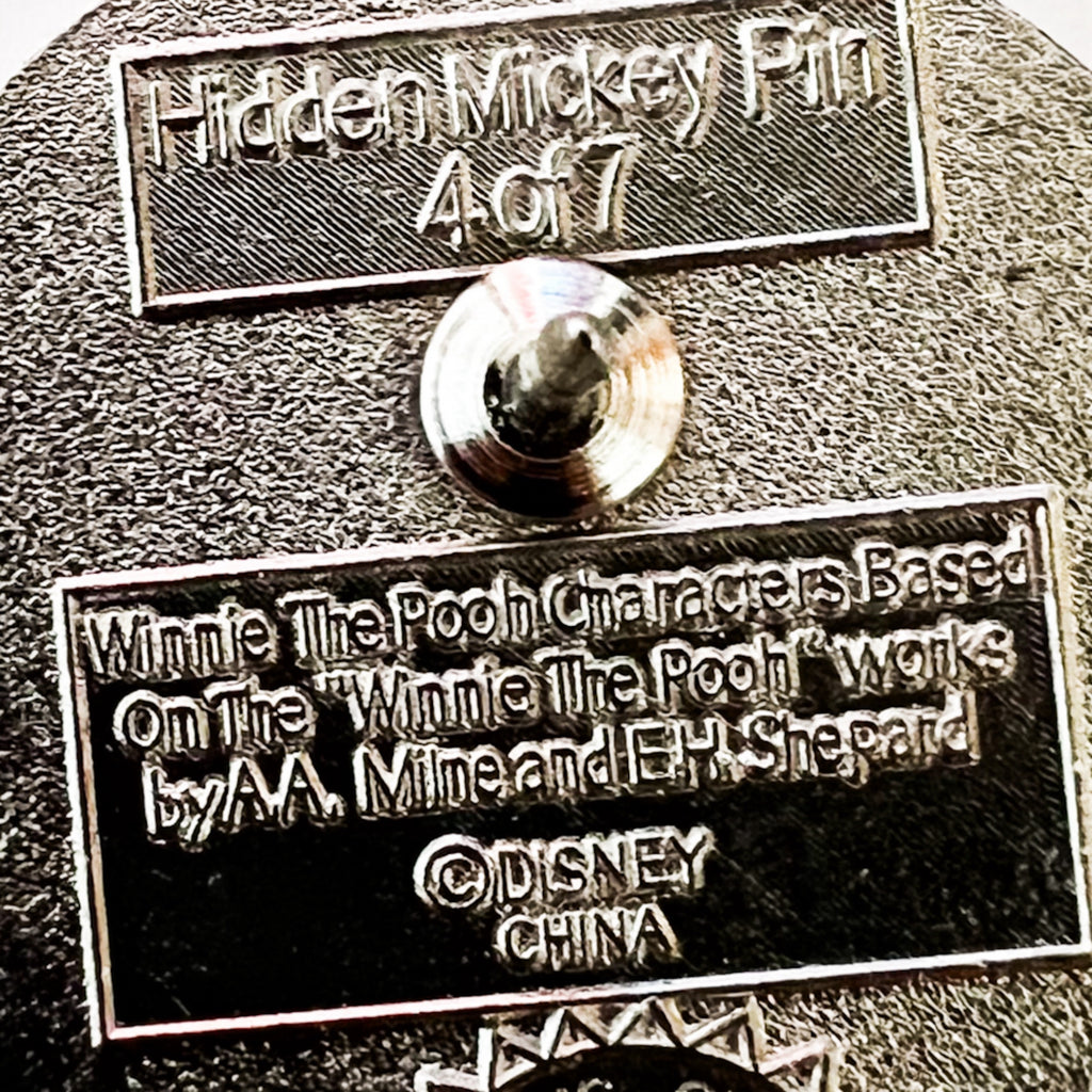Disney Winnie The Pooh Hidden Mickey PIn