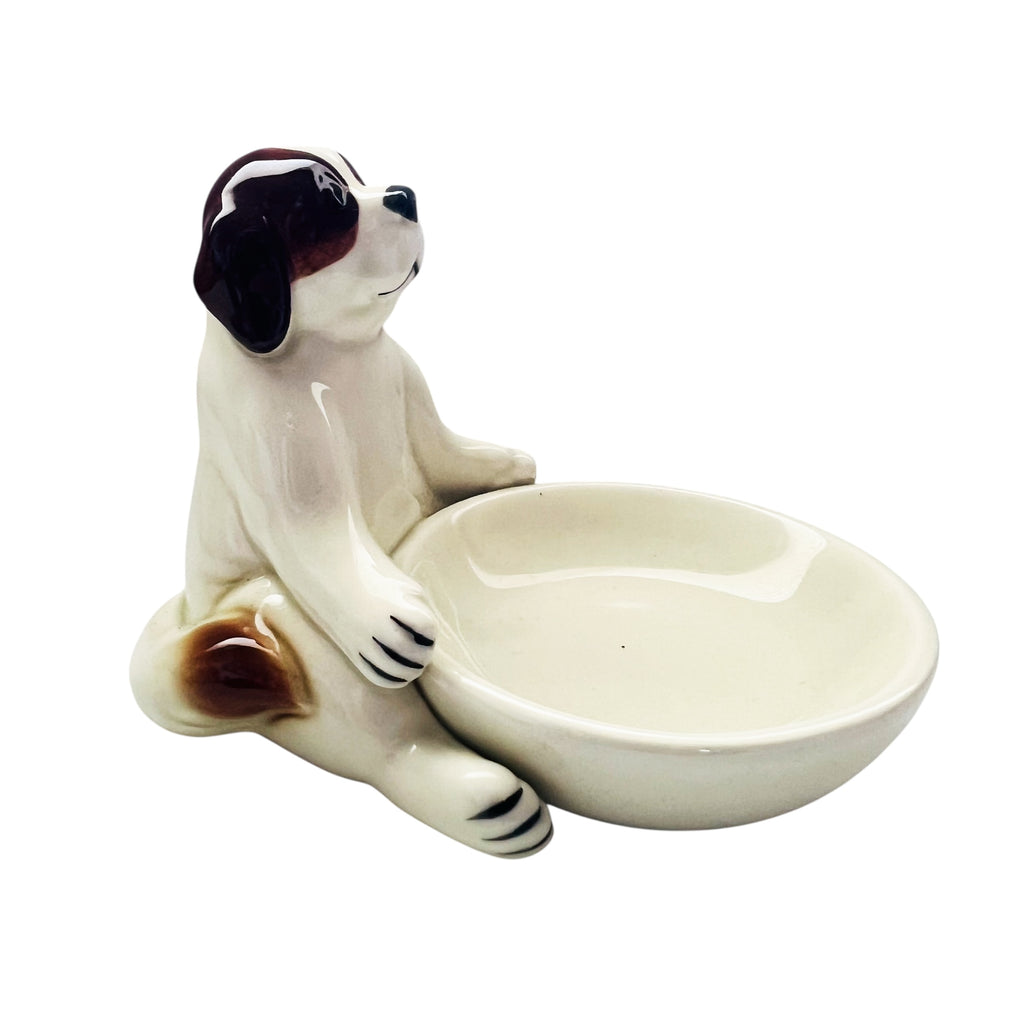 Vintage Quon-Quon MCML XXX Japan St. Bernard Trinket Dish