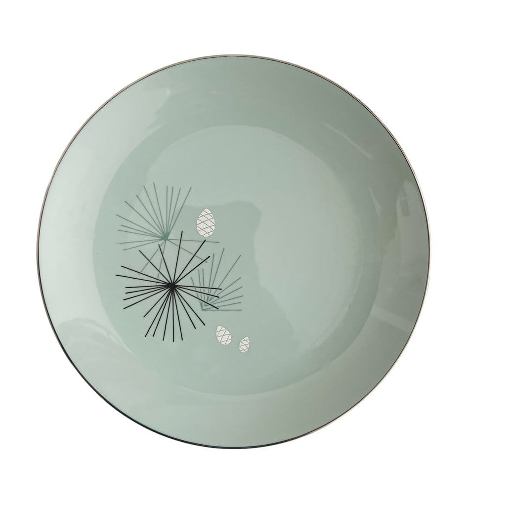 Franciscan Silver Pine Mid-Century Dinner Plates