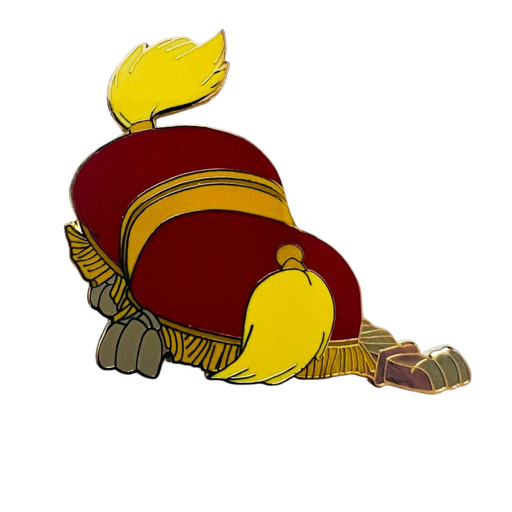 Disney Beauty and the Beast Footstool Disneyland Resort Pin