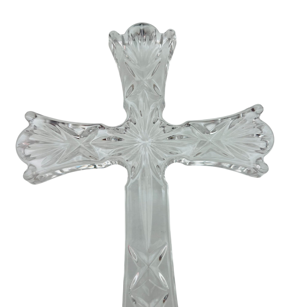 Waterford Standing Clear Crystal Cross