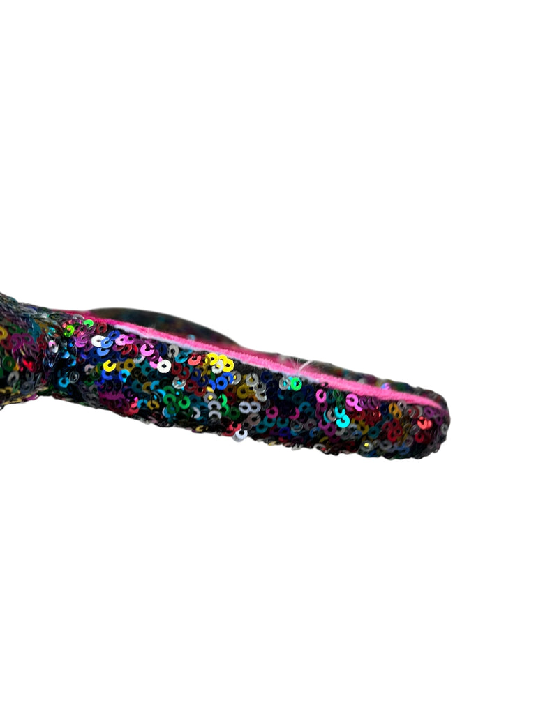 Disney Parks Minnie Mouse Happy Birthday Cake Sequin Ears Headband