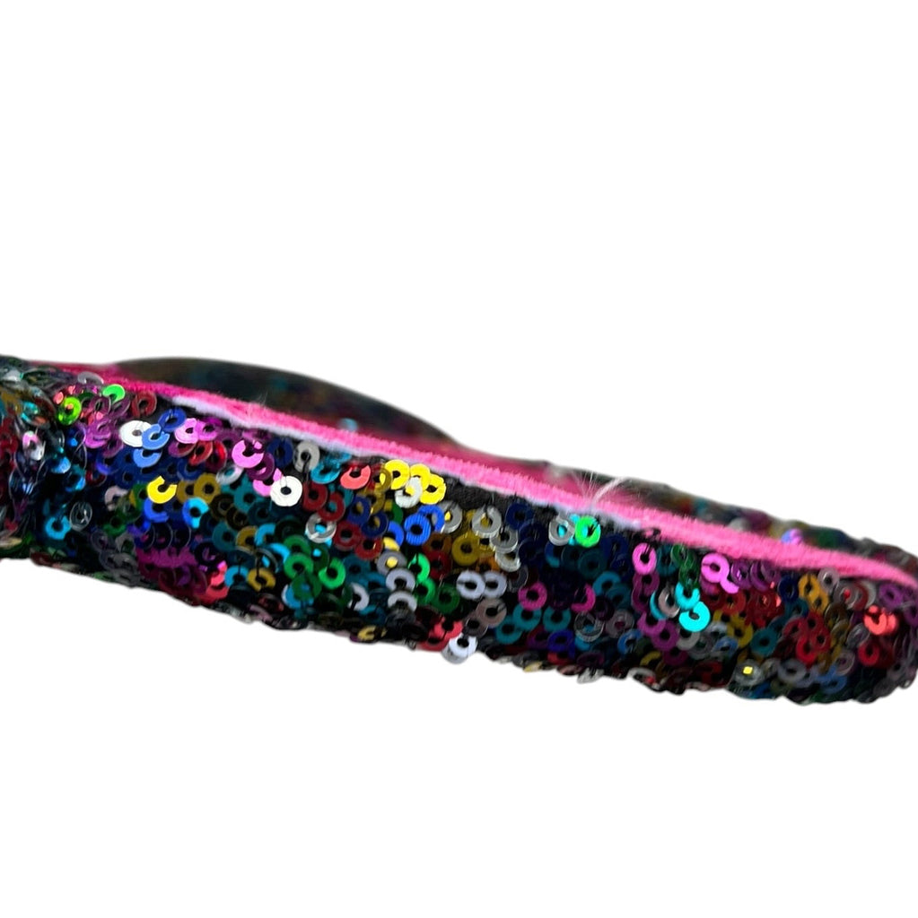 Disney Parks Minnie Mouse Happy Birthday Cake Sequin Ears Headband