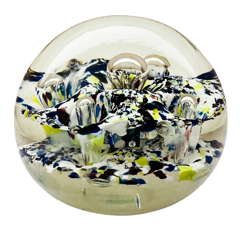 Vintage Strathearn Art Glass Paperweight