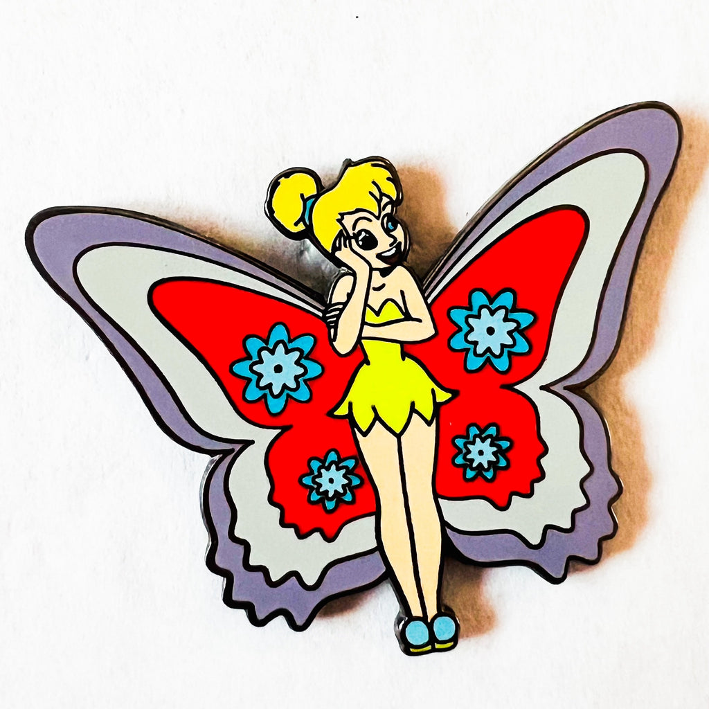 Disney Tinker Bell Standing with Butterfly Wings Pin