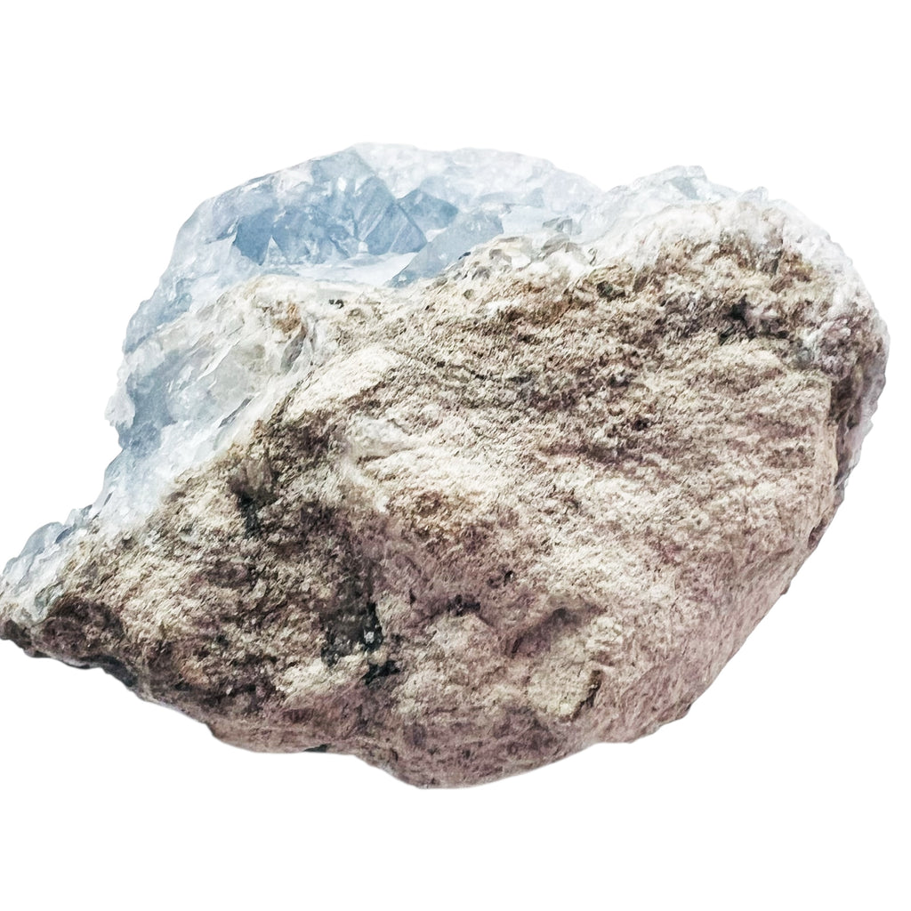 Celestite Crystal Raw Rock Cluster