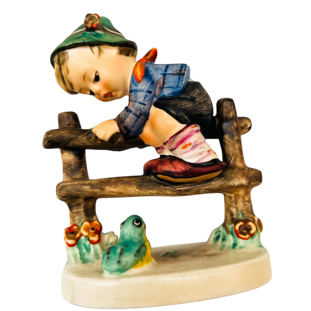 Vintage Hummel Goebel Retreat to Safety Boy Germany Figurine