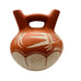 Vintage 1981 Pottery Signed Double Spout Wedding Vase
