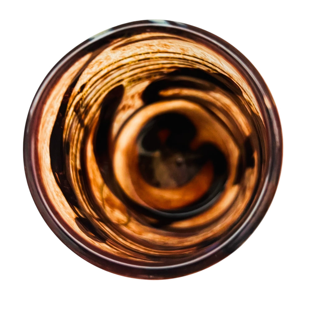 Vintage Mdina Mottled 1995 Signed Studio Art Glass