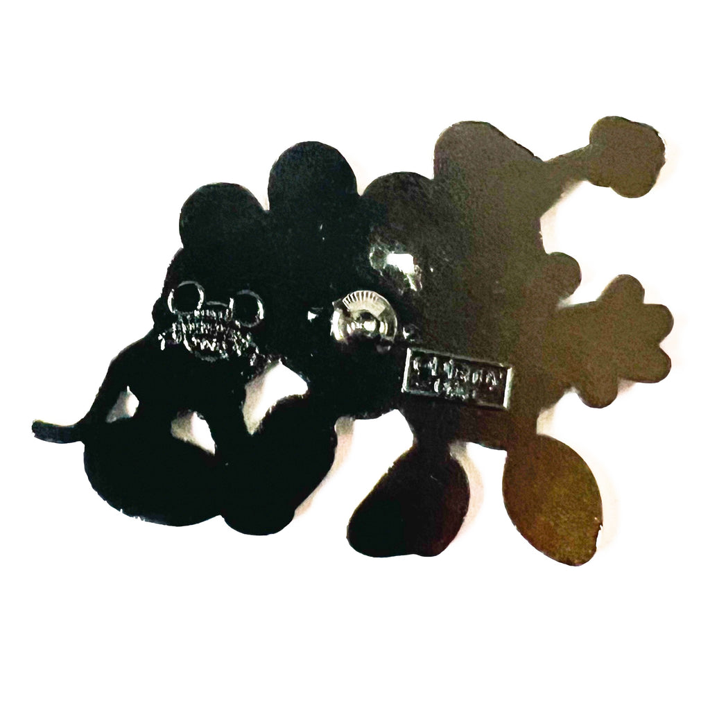 Disney Mickey & Minnie Mouse Classic Black White Pin