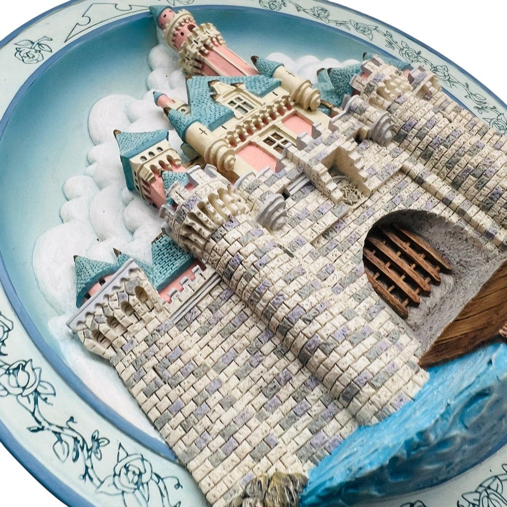 Disneyland Sleeping Beauty’s Castle 3D Wall Decorative Plate