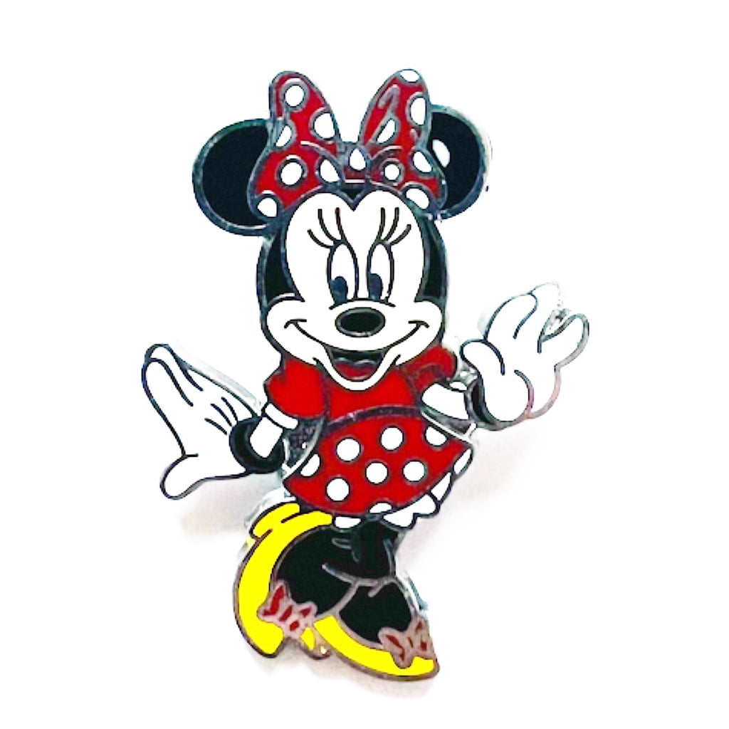 Disney Shanghai Minnie Mouse Polka Dot Dress Pin