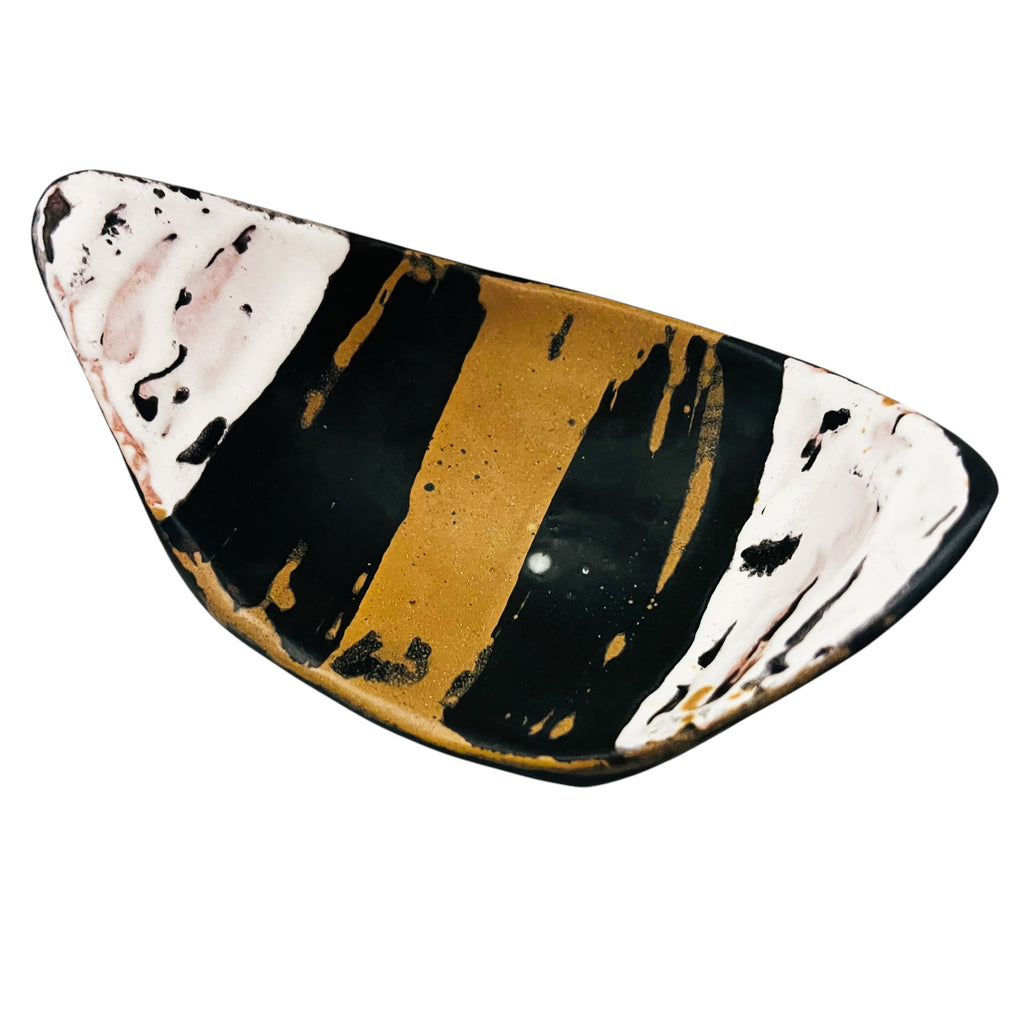 Gorka Livia Art Pottery Signed Trinket Tray Bowl