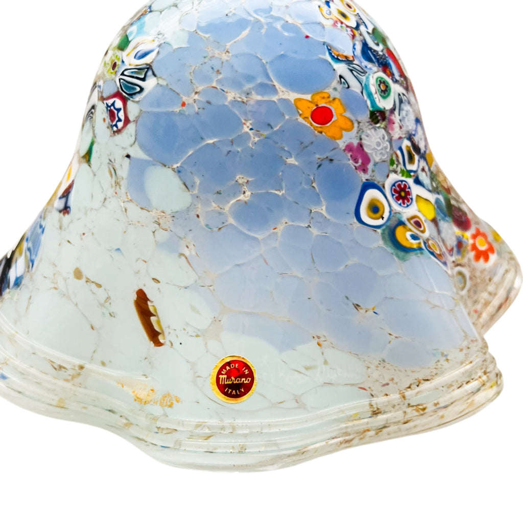 Vintage Murano Made In Italy Glass Millefiori Lamp Shade