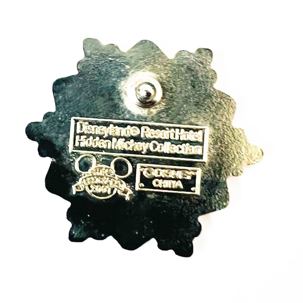 Disney Donald Duck Snowflake Disneyland Resort Hotel Collection Hidden Mickey Pin