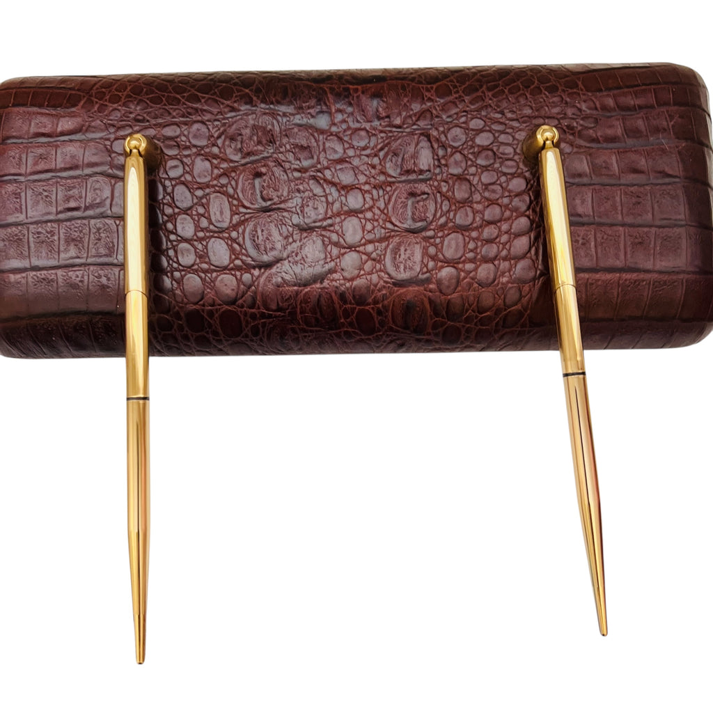 Vintage Stuart Kern AMERICA Pen & Pencil Desk Set