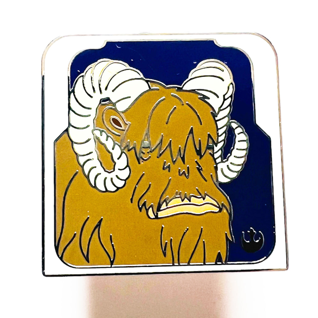 Disney DLR Star Wars Galaxy Creatures Bantha 2024 Hidden Mickey Pin