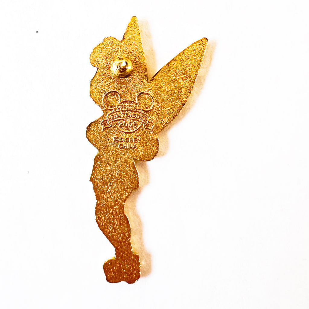 Disney Tinker Bell Blue Eyes Winking Hands on Hips Pin