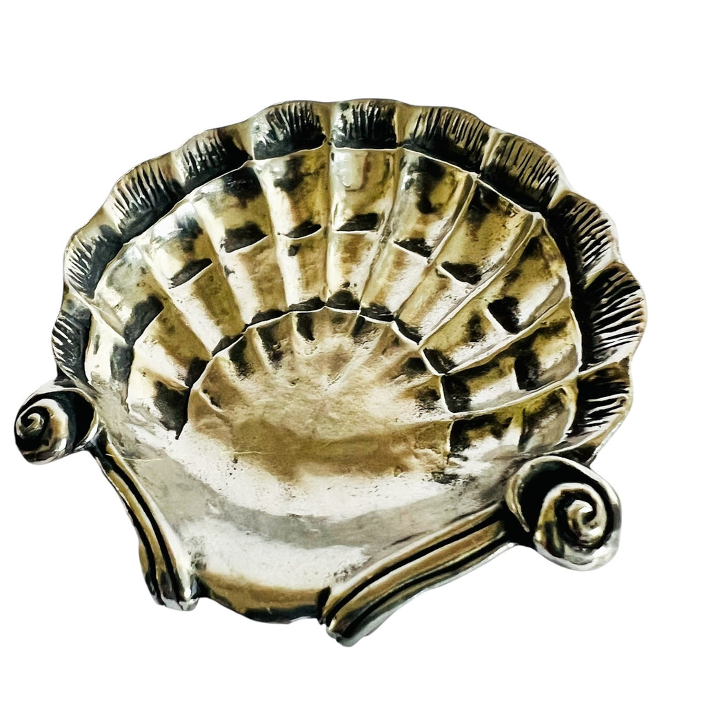 Metal Morphosis Shell Trinket Catchall Mini Dish