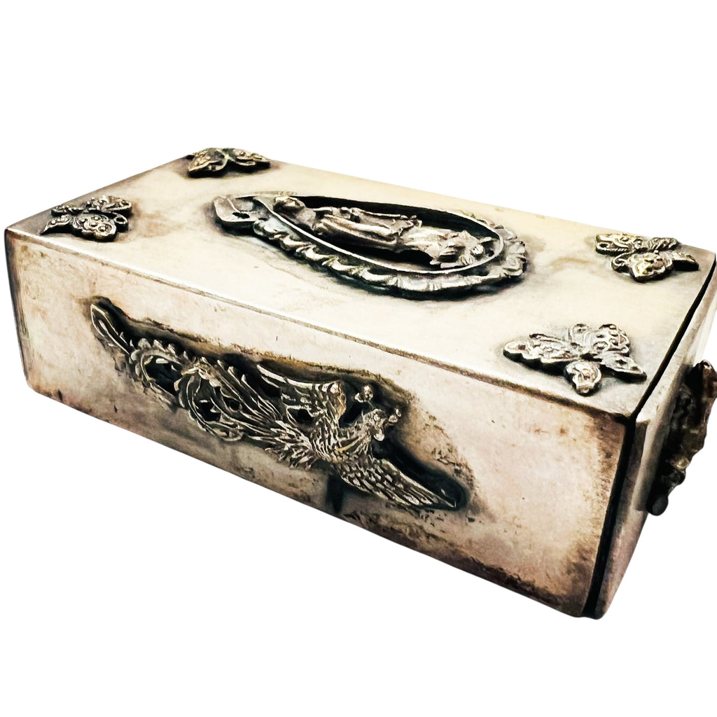 Religious Trunk Compartment Metal Box