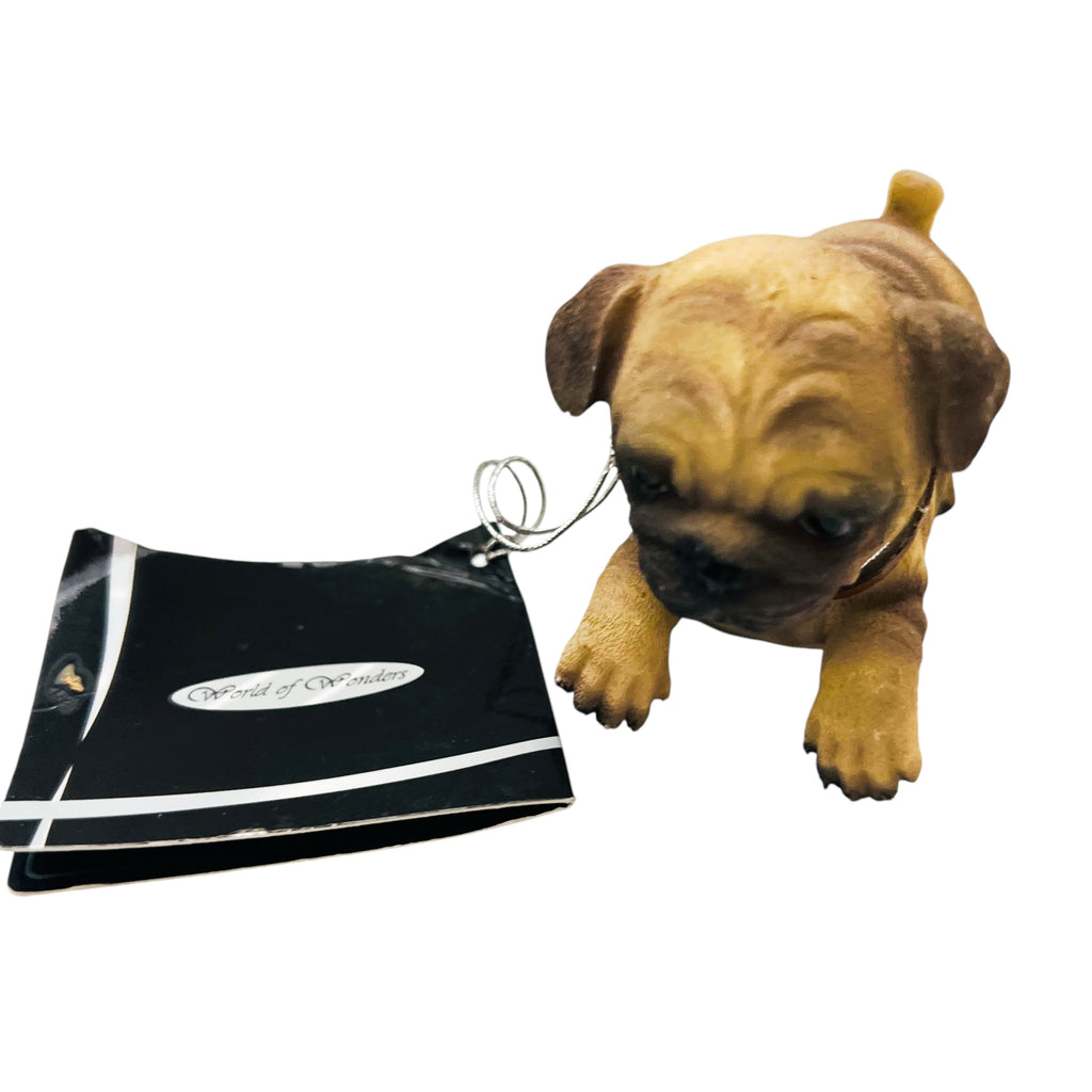 Pug Puppy DWK Corp Miniature Dog Figure
