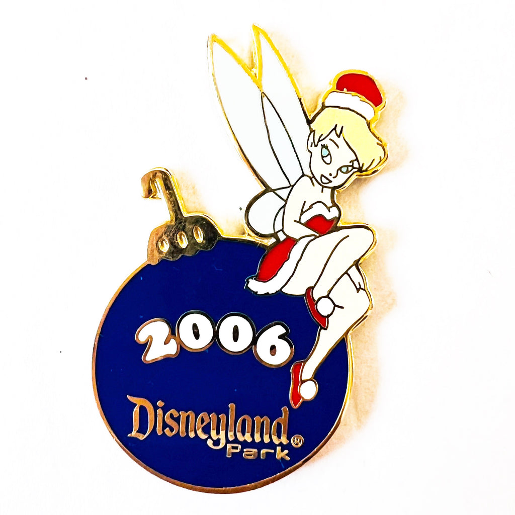 Disney Park Tinker Bell Ornament 2006 Tour Holiday Christmas Pin