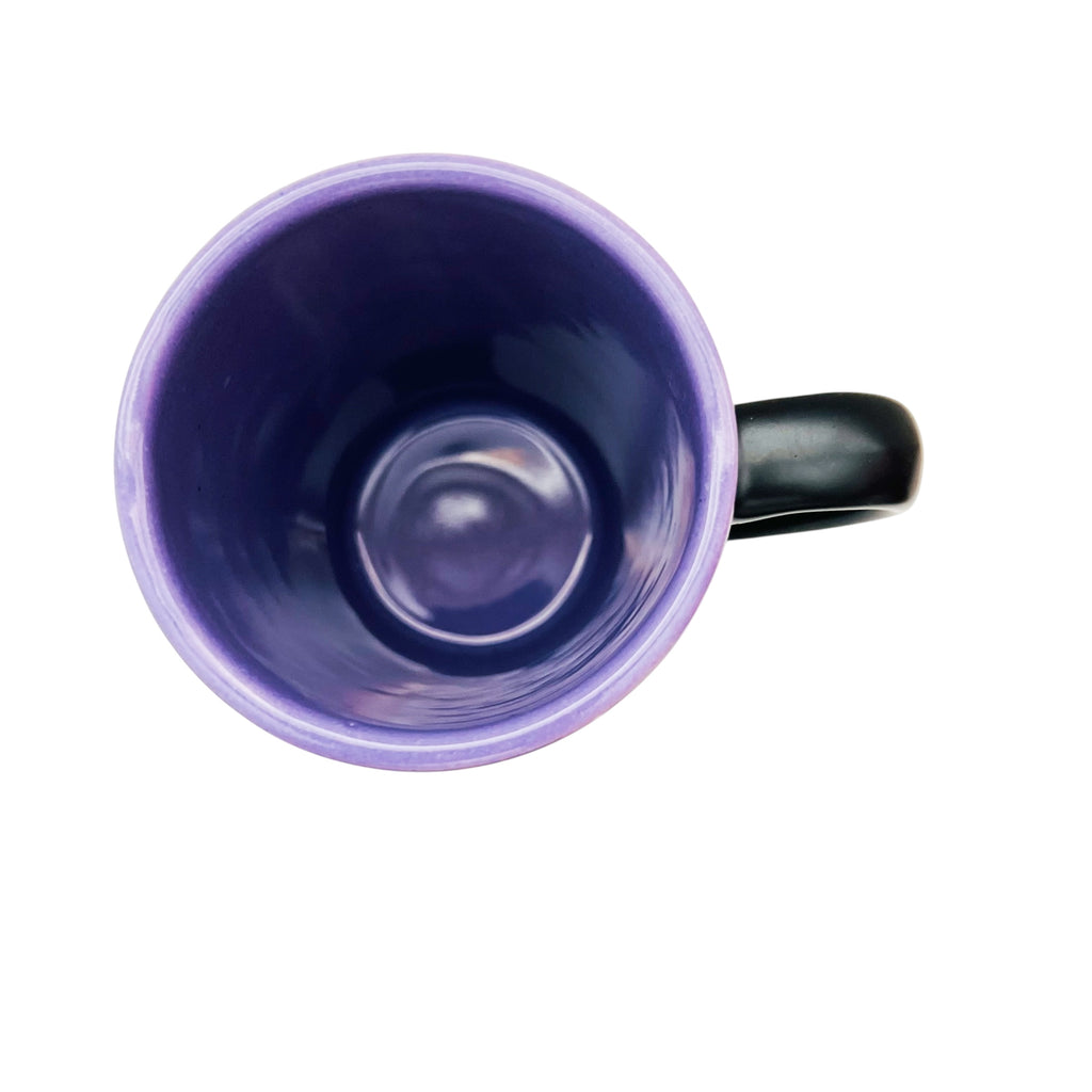 Disney D23 Official Fan Club Black and Purple Mug