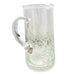 Vintage Crystal Pitcher Heavy Cut Glass Pitcher